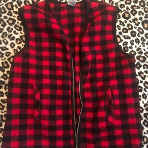 New plaid vest